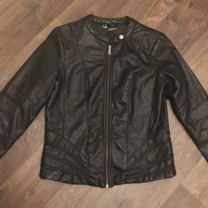 Faux Leather Jacket NWT